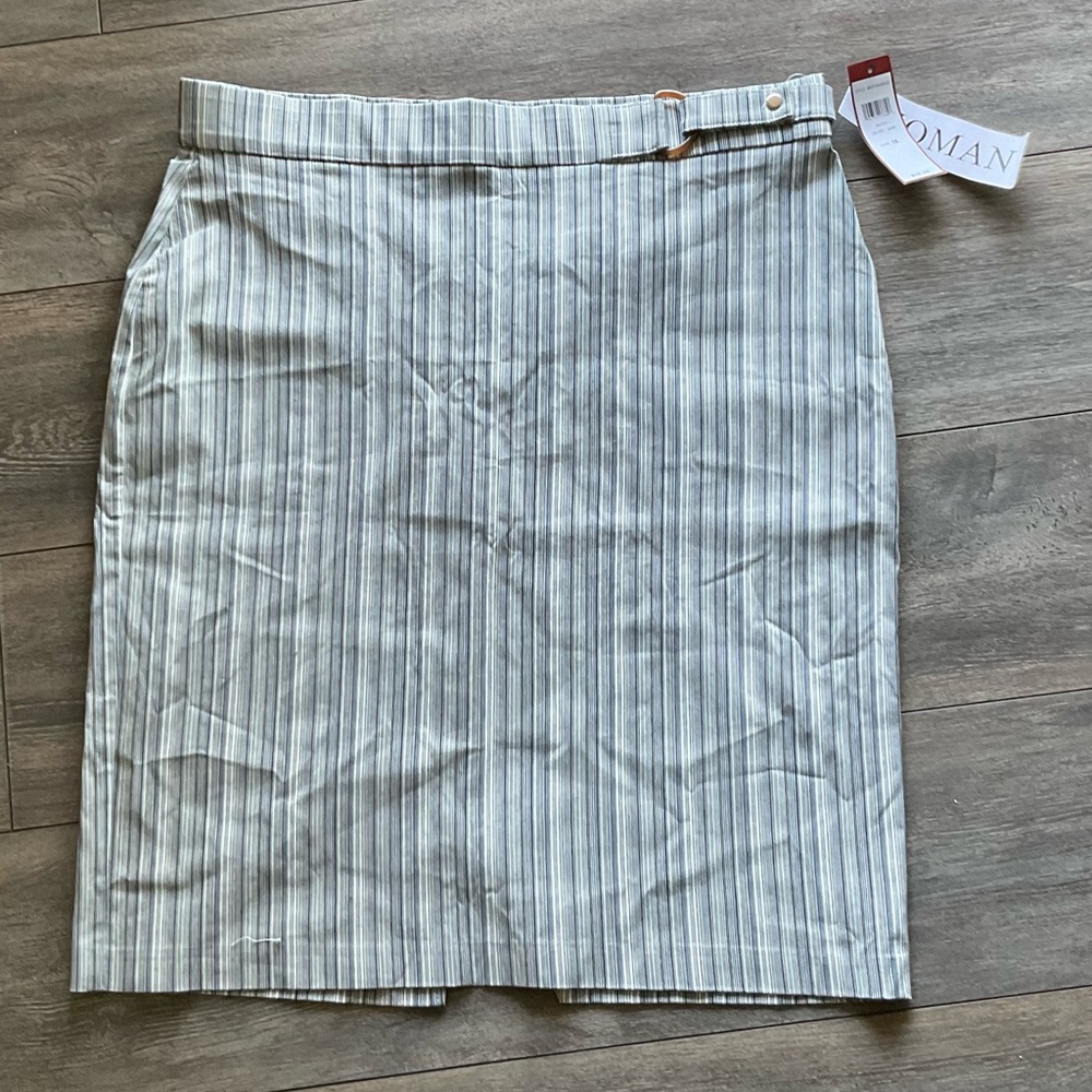 Love Scarlett Striped Skirt, 1X, NWT